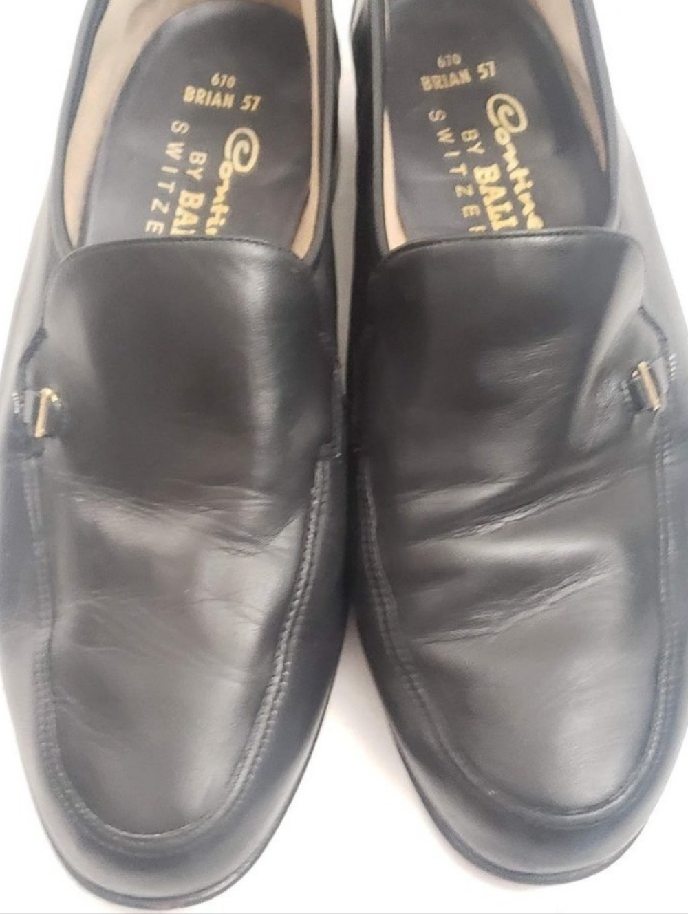 Bally Continental Black Leather Men’s Loafers Size 8.5W - Picture 5 of 11